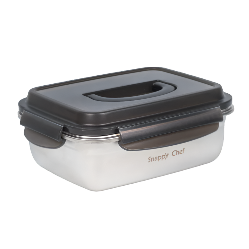 SNAPPY CHEF STORAGE CONTANER Snappy Chef 1.8l Stainless Steel Multipurpose Container SCMC018