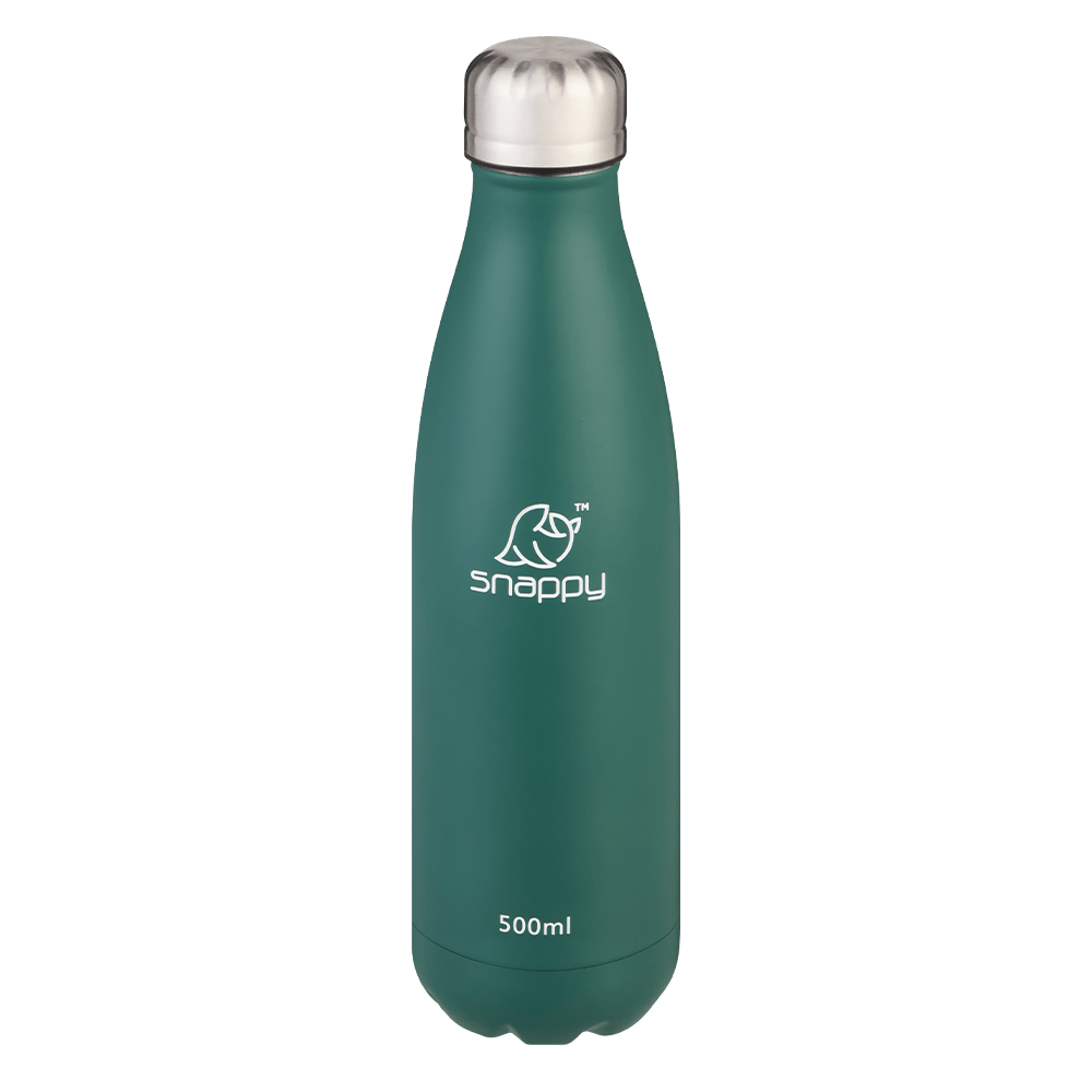 Snappy Water Bottle Snappy Stainless Steel Vacuum Bottle 500ml Emerald SN-VAC500E (7784017559641)