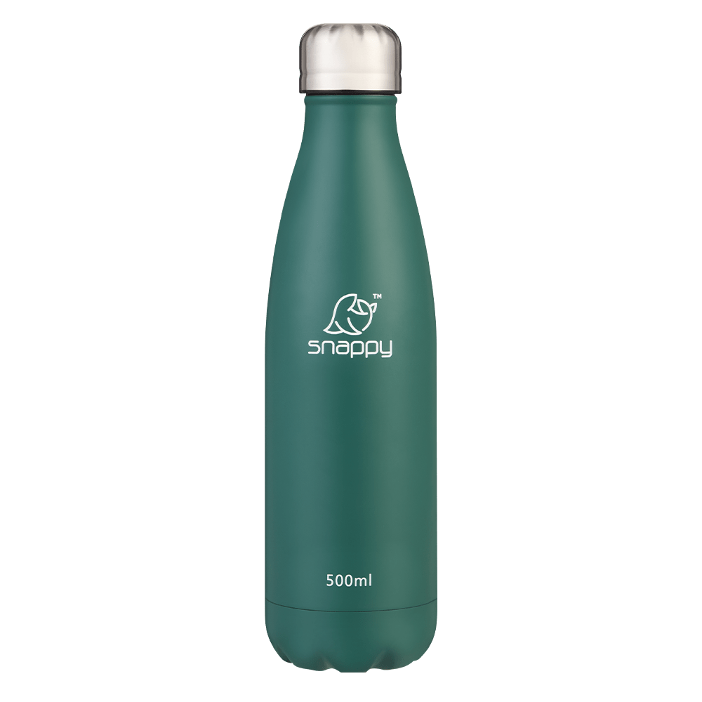 Snappy Water Bottle Snappy Stainless Steel Vacuum Bottle 500ml Emerald SN-VAC500E (7784017559641)