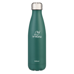 Snappy Water Bottle Snappy Stainless Steel Vacuum Bottle 500ml Emerald SN-VAC500E (7784017559641)