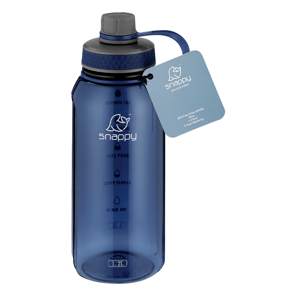 Snappy Water Bottle Snappy Tritan Bottle 1.2L Blue SN-XL-1999B (7784014184537)