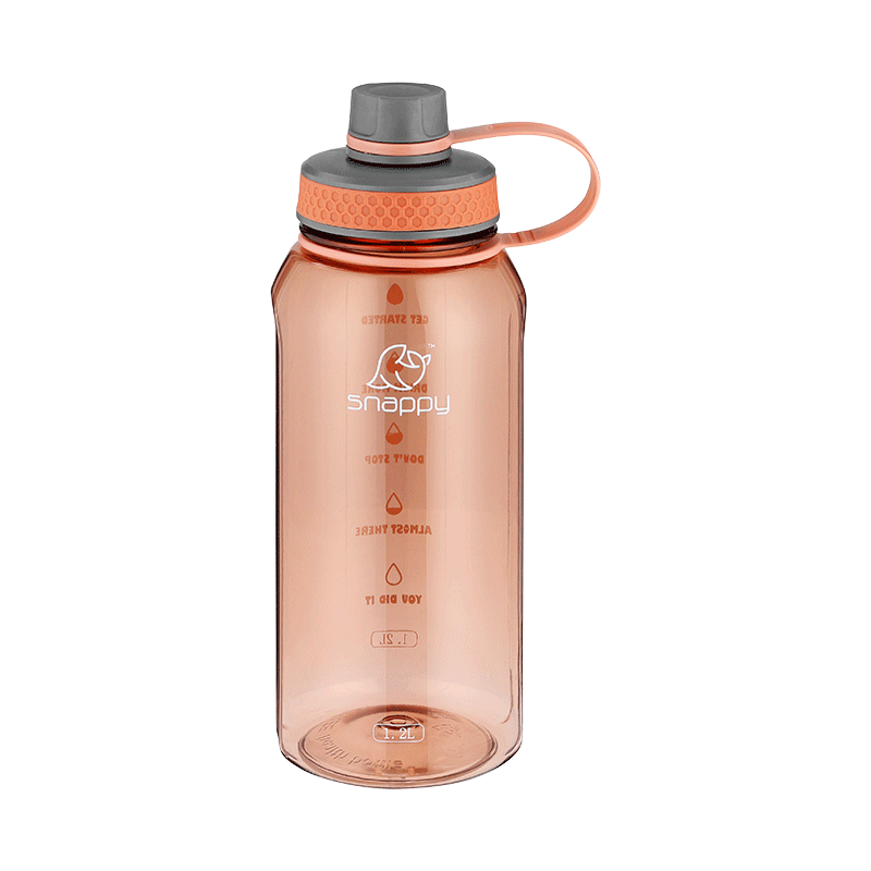 Snappy Water Bottle Snappy Tritan Bottle 1.2L Coral SN-XL-1998C (7784010678361) (7784015265881)