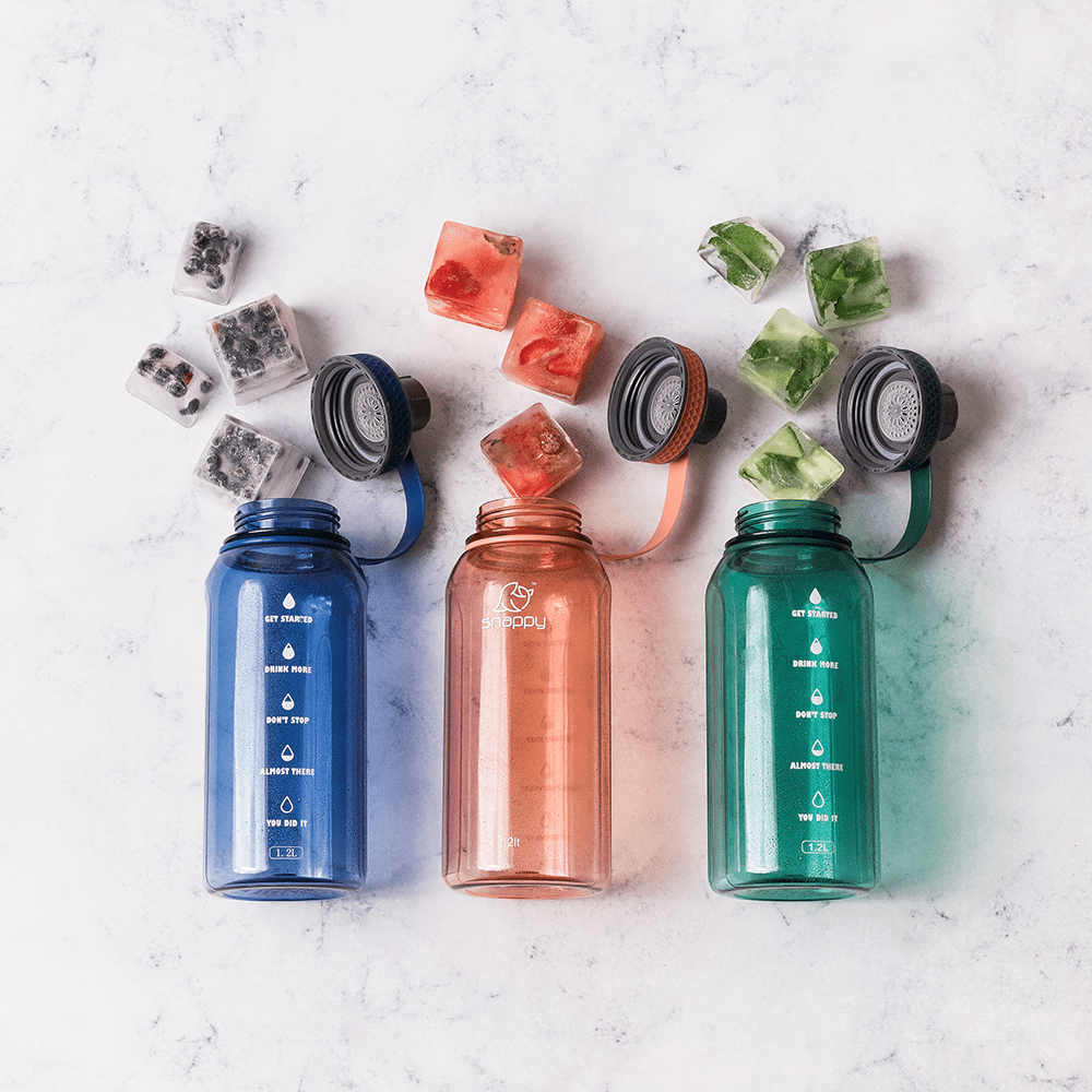 Snappy Water Bottle Snappy Tritan Bottle 1.2L Coral SN-XL-1998C (7784010678361) (7784015265881)