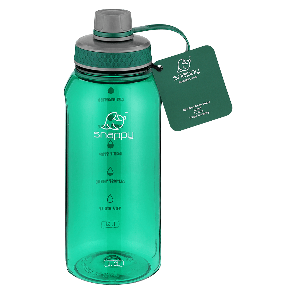 Snappy Water Bottle Snappy Tritan Bottle 1.2L Green SN-XL-1998G (7784015691865) (7784012480601)