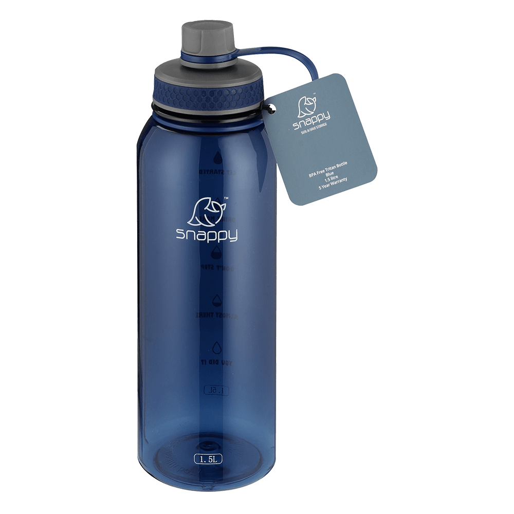Snappy Water Bottle Snappy Tritan Bottle 1.5L Blue SN-XL-1999B (7783990984793)