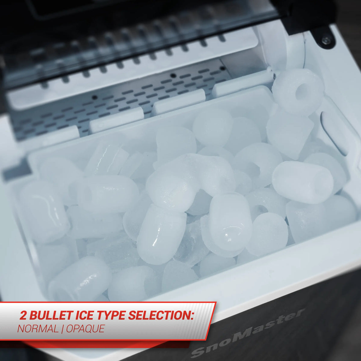SnoMaster 12kg Counter-Top Stainless Steel Ice Maker SMIC-12 SS