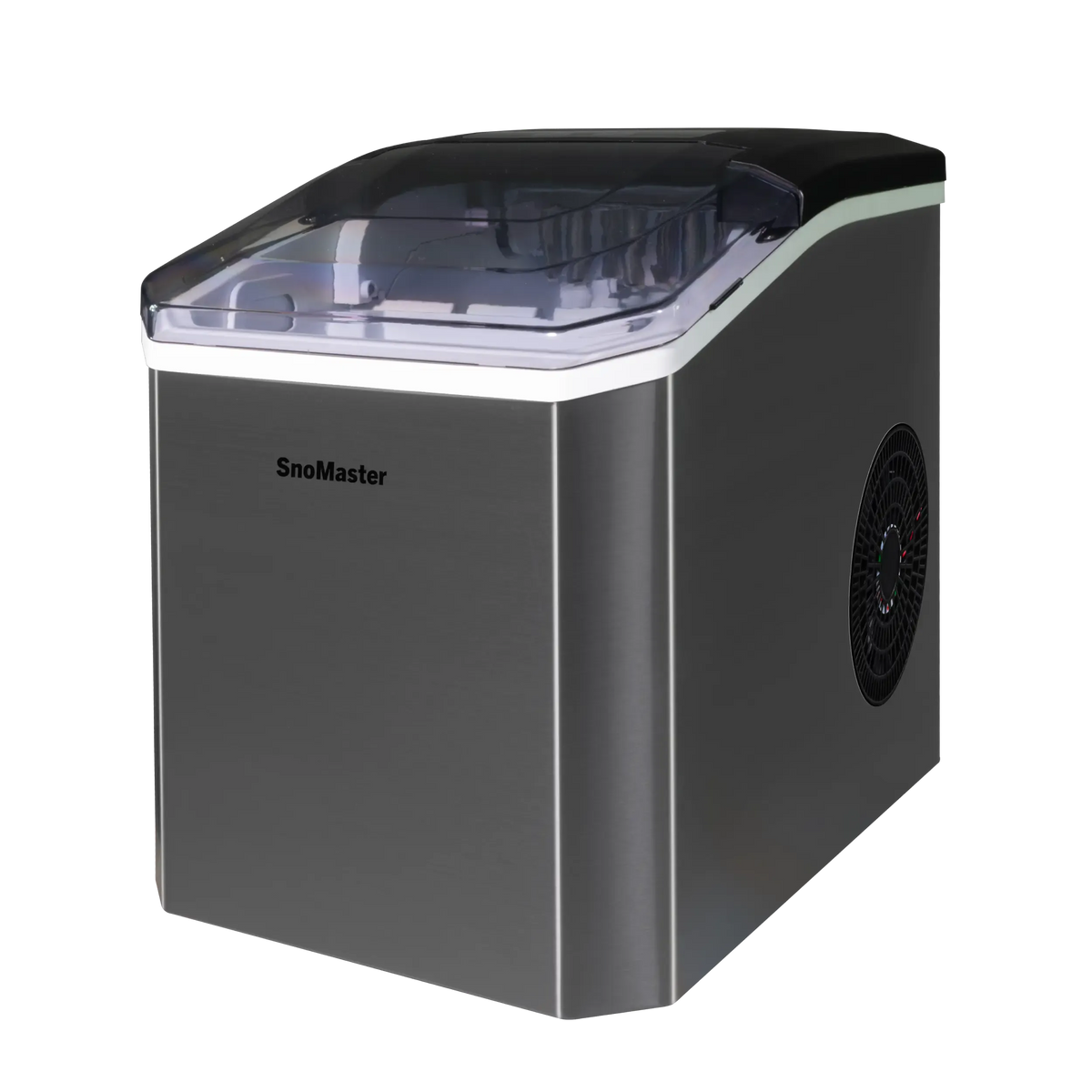 snomaster Ice Maker SnoMaster 12kg Counter-Top Stainless Steel Ice Maker - ZBC-14B
