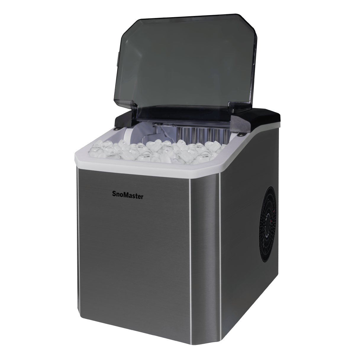 snomaster Ice Maker SnoMaster 12kg Counter-Top Stainless Steel Ice Maker - ZBC-14B