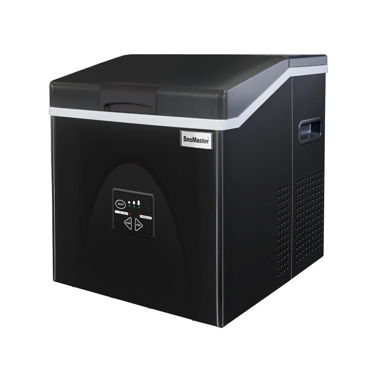 SnoMaster 20Kg Counter-Top Ice-Maker Stainless Steel BLACK ZBC-20