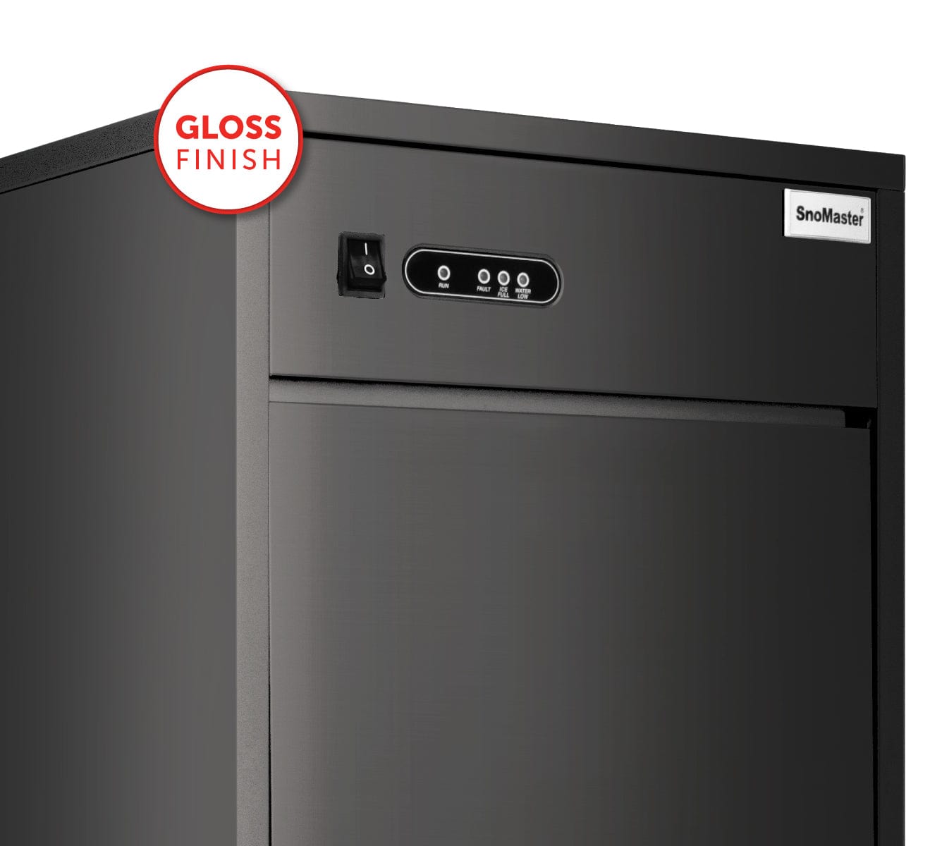 snomaster Ice Maker SnoMaster 26Kg Ice Maker SM-26 Black