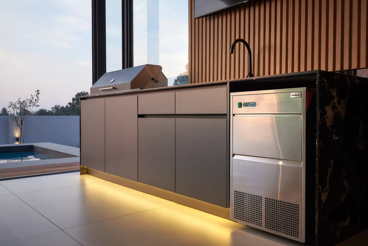 snomaster Ice Maker SnoMaster 50Kg Ice Maker Stainless Steel SM-50 (7825787617369)