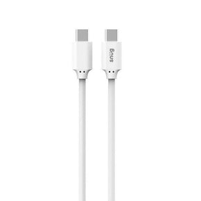 Snug Electronics Accessories Snug Type C To Type C Silicone Cable 1.2m - White (7772937486425)