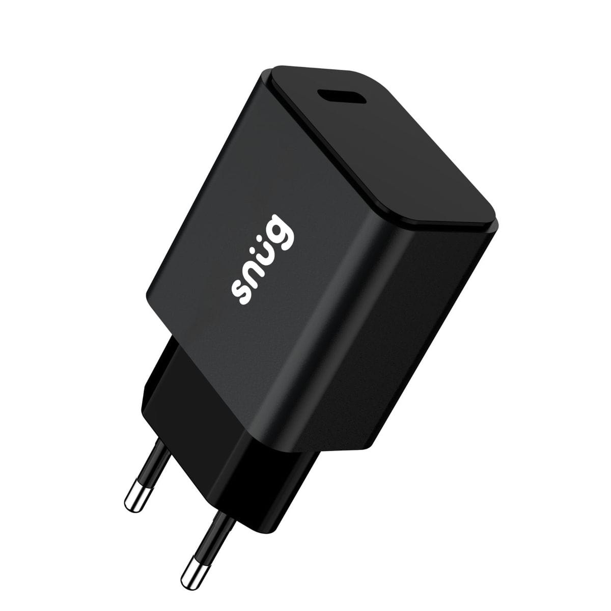 snug Power Adapters & Chargers Snug 1 Port 20W PD Wall Charger - Black