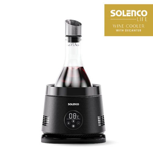 SOLENCO Ice Maker Solenco Life Precision Wine Cooler with Decanter BK-DY01