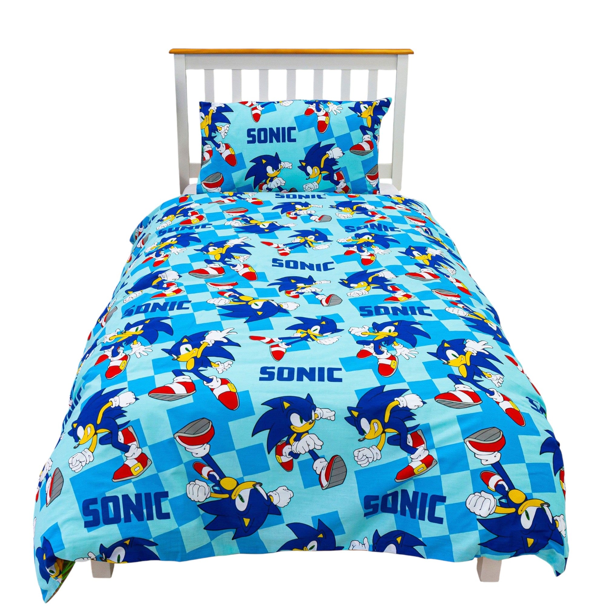 100% Printed Cotton Sheeting Fabric Sonic 240 cm (8042834231385)