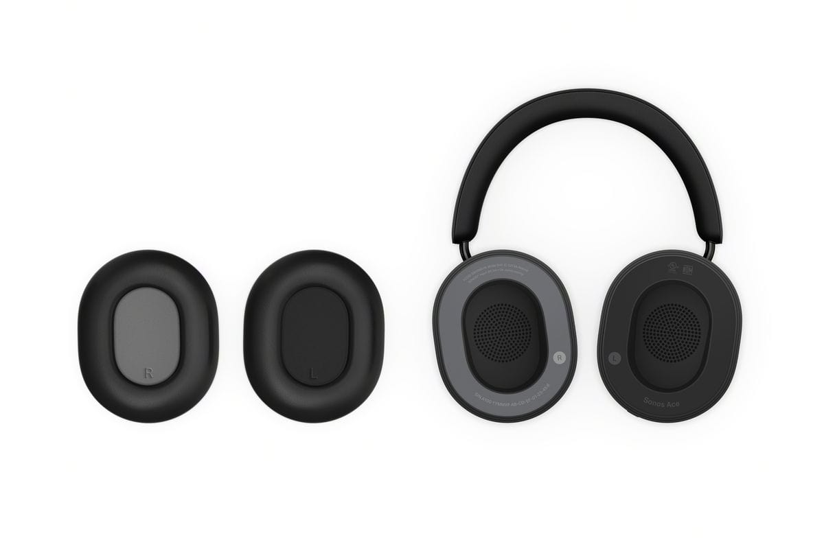 SONOS Headphones Sonos Ace Premium Wireless Active Noise Cancelling Headphones ACEG1R21BLK