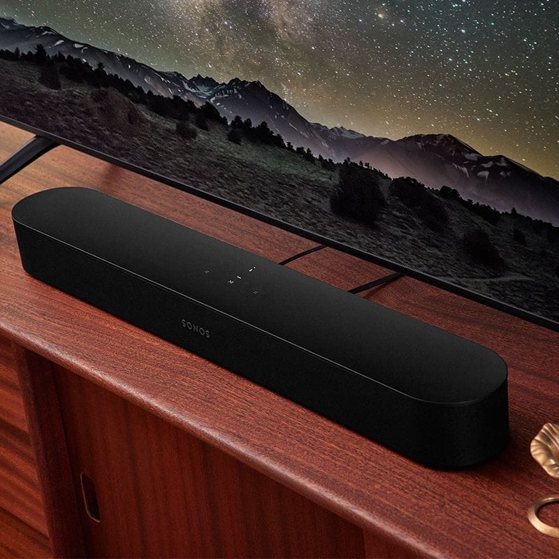 SONOS Soundbar Sonos Beam Gen2 Compact Smart Soundbar BEAM2EU1BLK