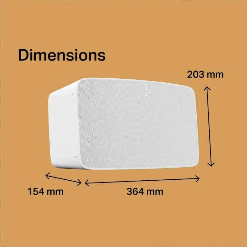 SONOS Soundbar Sonos Five Wireless Smart Speaker WHT FIVE1EU1