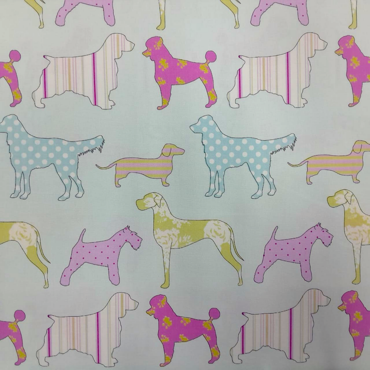 Fabric Printed Cotton HollyField 140 cm.