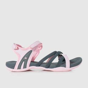Soviet Size 3 Soviet Ladies Strappy Sandals Pink/Grey (7357200629849)