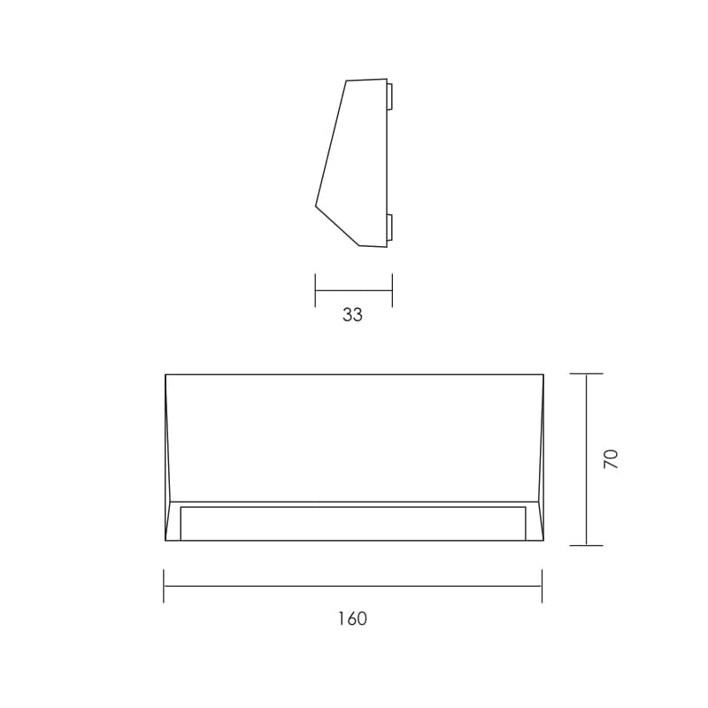 SPAZIO Foot Lights Spazio Taj Medium Footlight Black 4495.IM.30 (7719837892697)