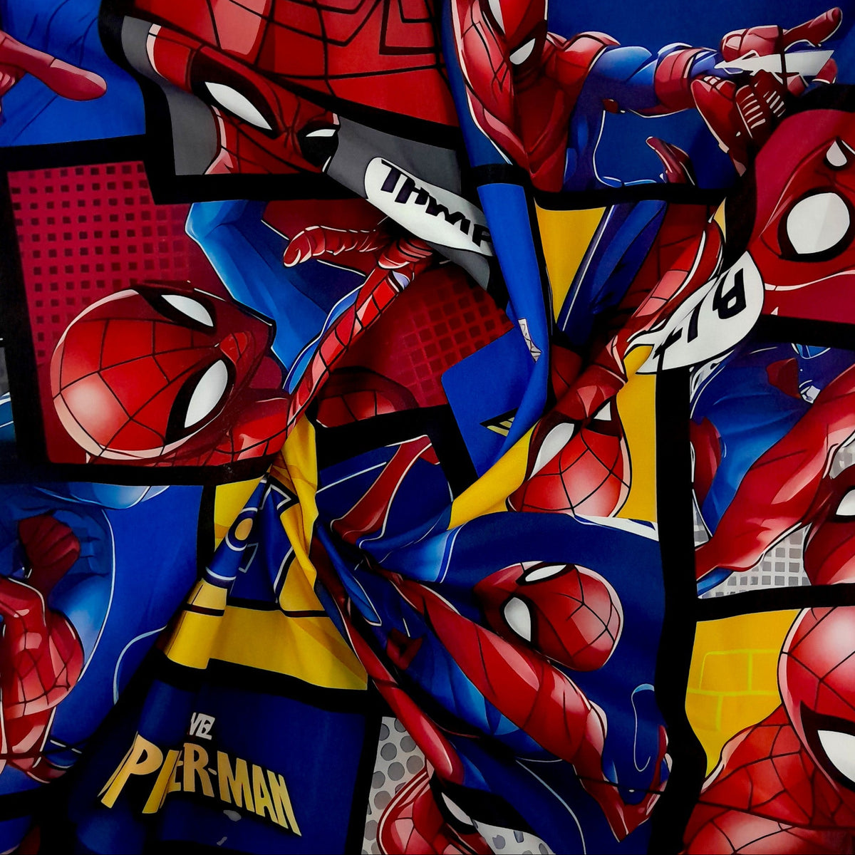 Printed Polyester Spiderman 240 cm