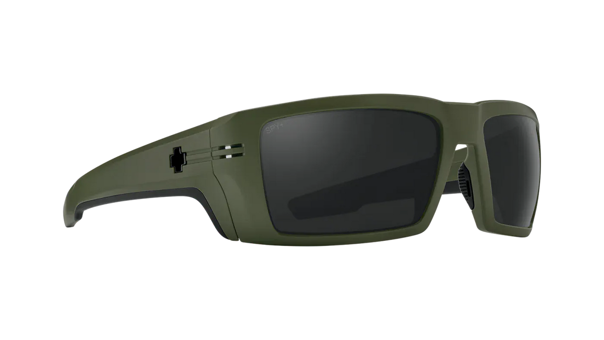 Spy Sunglass Spy Rebar Ansi Rx Matte Army Green Sunglasses