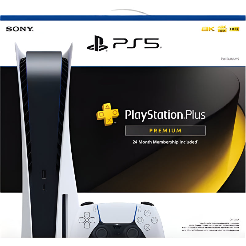 PS5 Disc Edition+ Playstation Plus Subscription