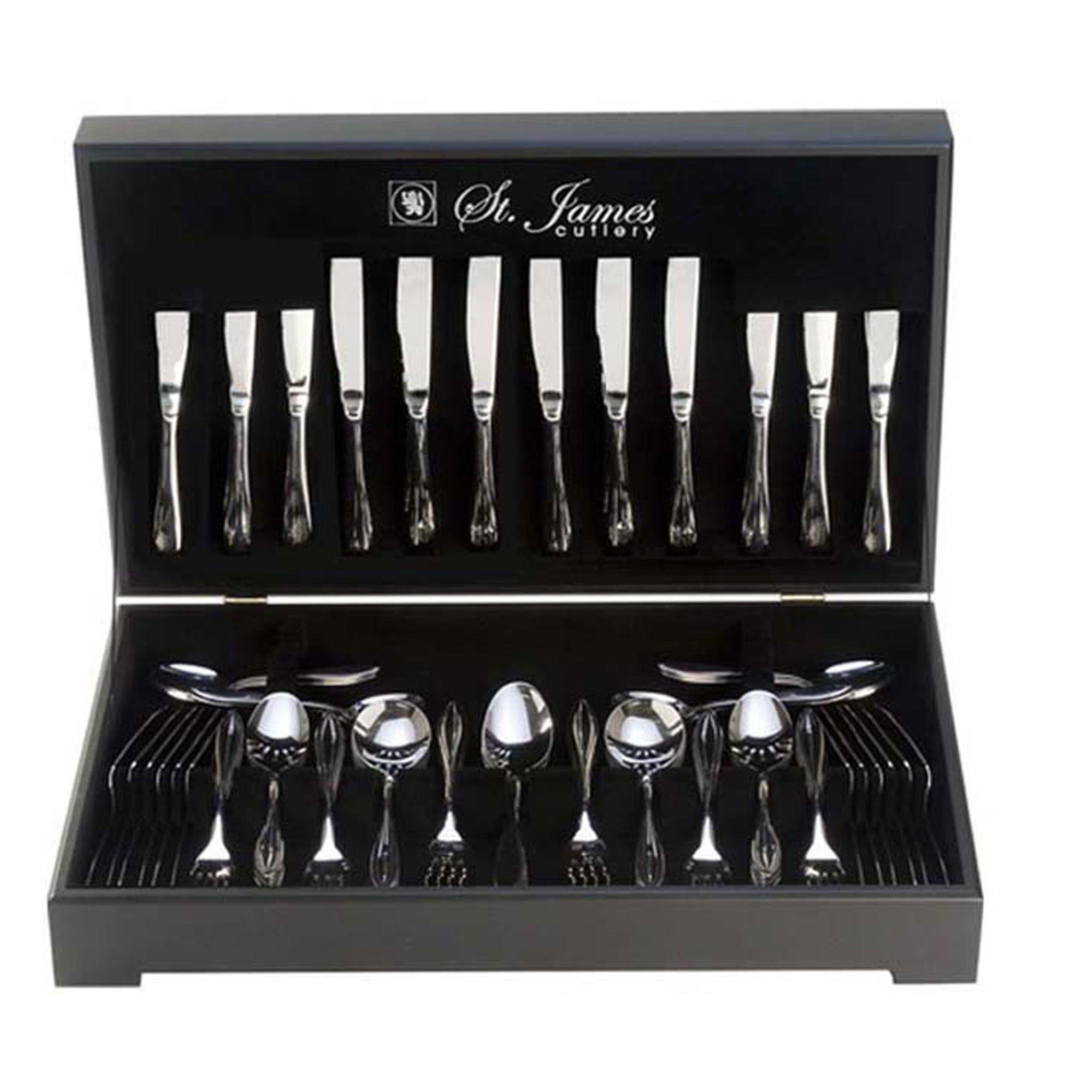 St. James CUTLERY St. James Cutlery Kensington 18/10 112 Piece Set (6719622447193)