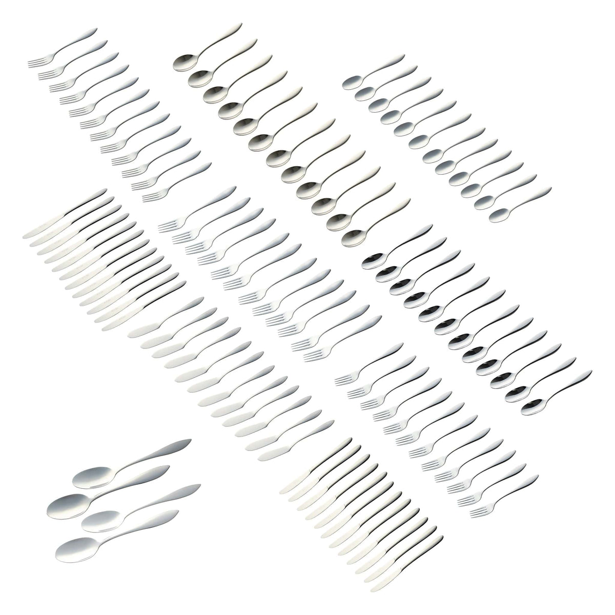 St. James CUTLERY St. James Cutlery Kensington 18/10 112 Piece Set (6719622447193)