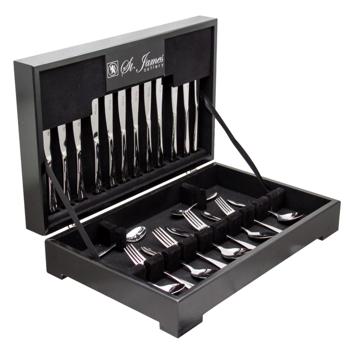 St. James CUTLERY St. James Cutlery Kensington 18/10 112 Piece Set (6719622447193)