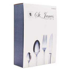 St. James CUTLERY St. James Cutlery Kensington 24 Piece Set 13010 (7815892303961)