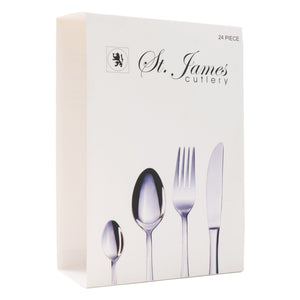 St. James CUTLERY St. James Cutlery Kensington 24 Piece Set 13010 (7815892303961)