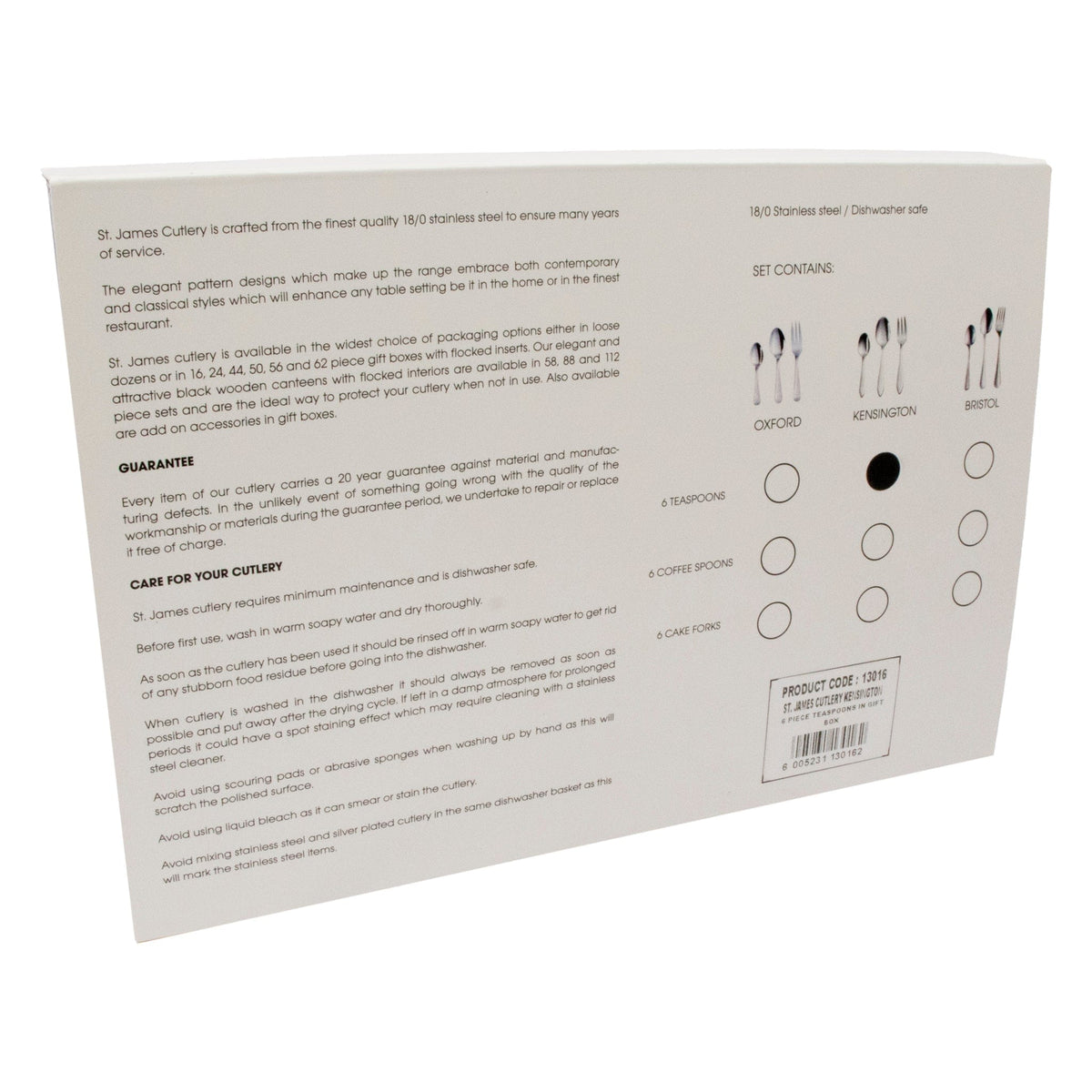 St. James CUTLERY St. James Cutlery Kensington 40 Piece Set (6719585583193)