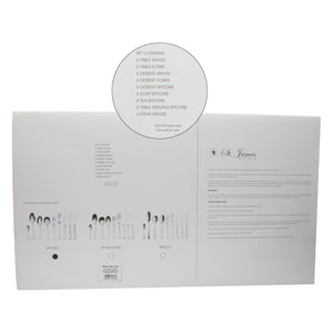 St. James CUTLERY St. James Cutlery Oxford 50 Piece Set 13072 (7815903805529)
