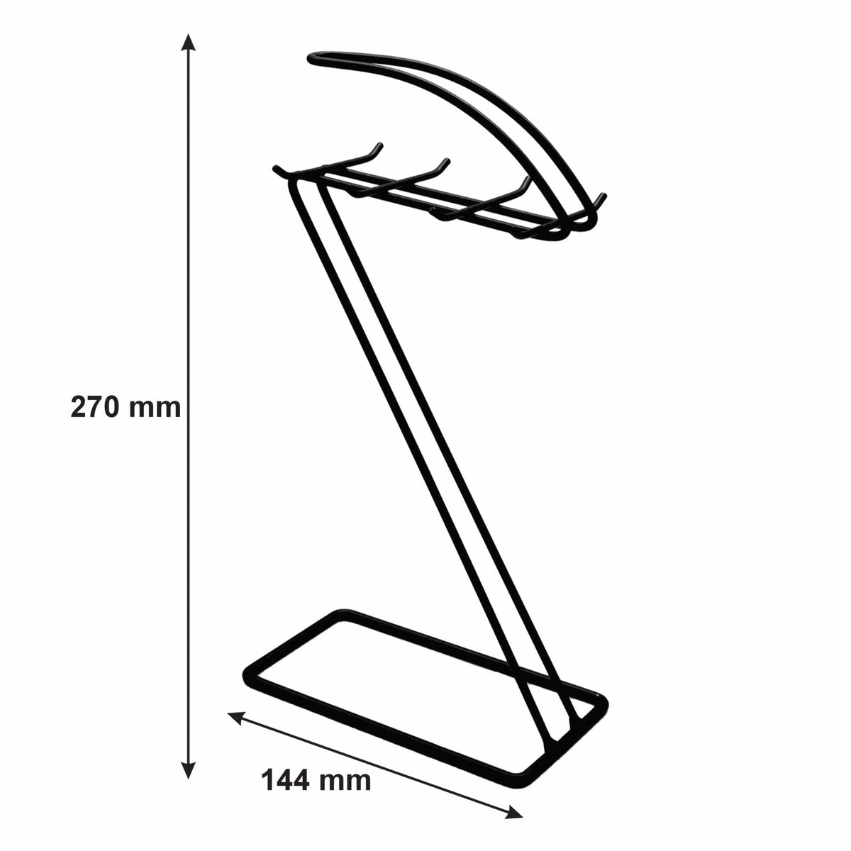 St. James CUTLERY St. James Daily Matte Black Hanging Cutlery Set 16 Piece 75157 (6719708463193)