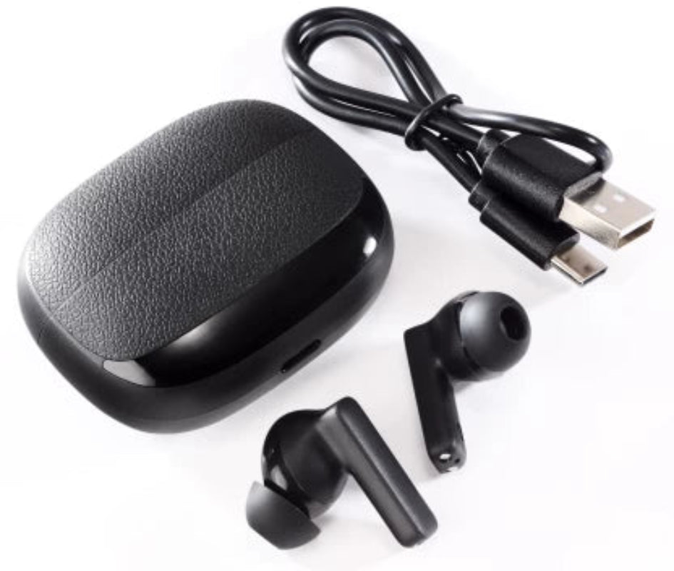 Stylus AV Active Noise Cancelling Buds- Airwave Mk2 STA-058 Black