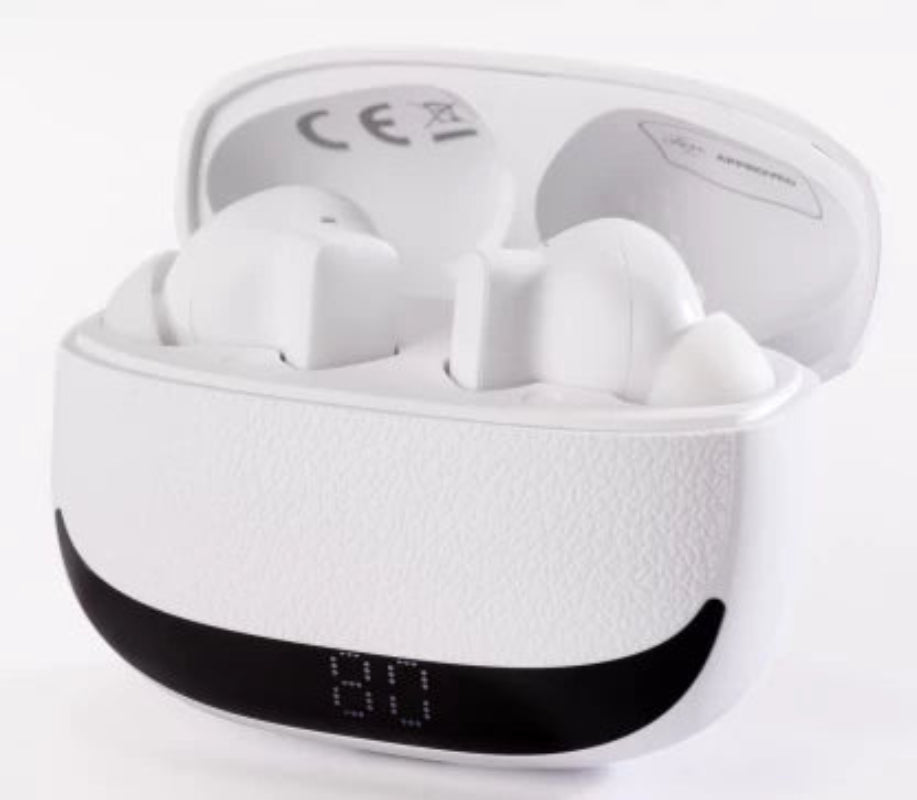 Stylus AV Active Noise Cancelling Buds- Airwave Mk2 - Cream