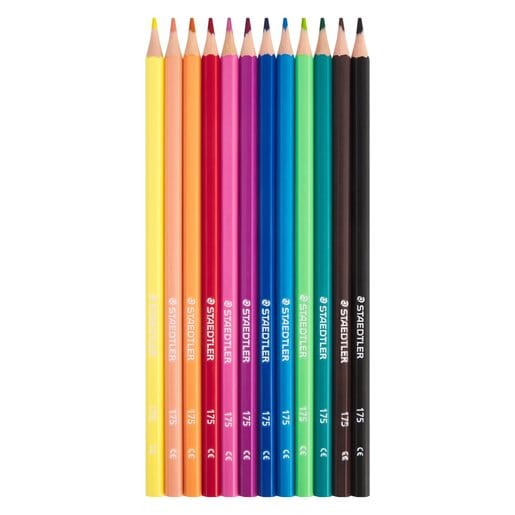 Staedtler Crayons Staedtler Colour Pencil Woodfree 12 Pack 175-C12 (7888781574233)