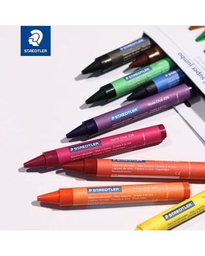 Staedtler School Stationery Steadtler Noris Wax Crayons Jumbo 9's