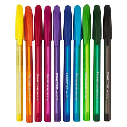 Staedtler Tech & Office Staedtler Ballpoint Pen 10 Pack (7461189845081)