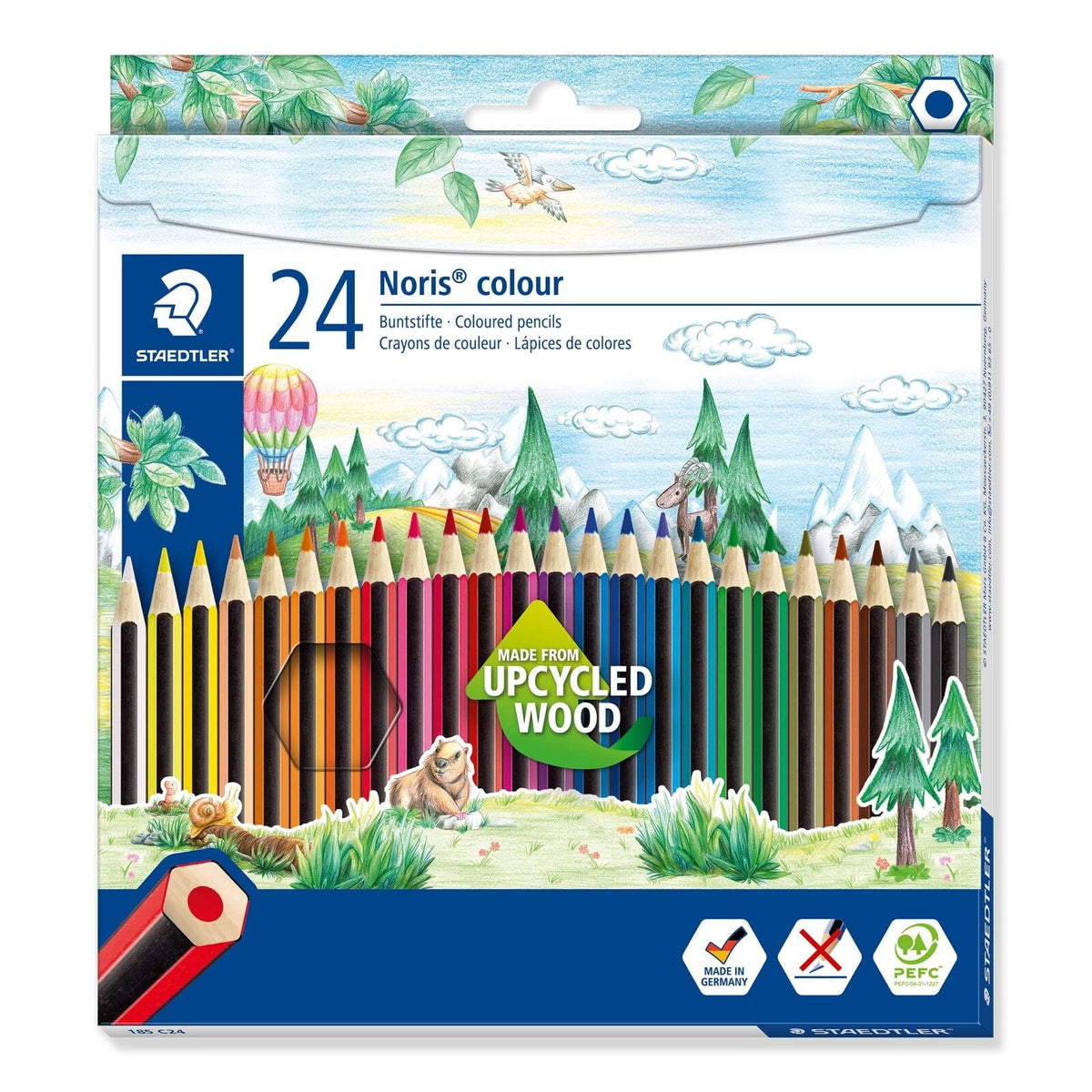 Staedtler Tech & Office Staedtler Colour Pencils 24-Pack Assorted (7397176344665)