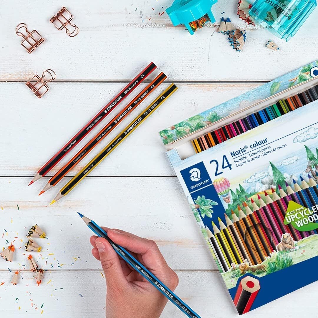Staedtler Tech & Office Staedtler Colour Pencils 24-Pack Assorted (7397176344665)