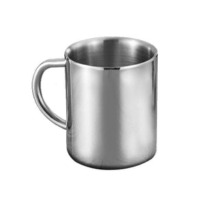 Stainless Steel Kitchen Stainless Steel Double Wall Mug 8cm (7303689240665)