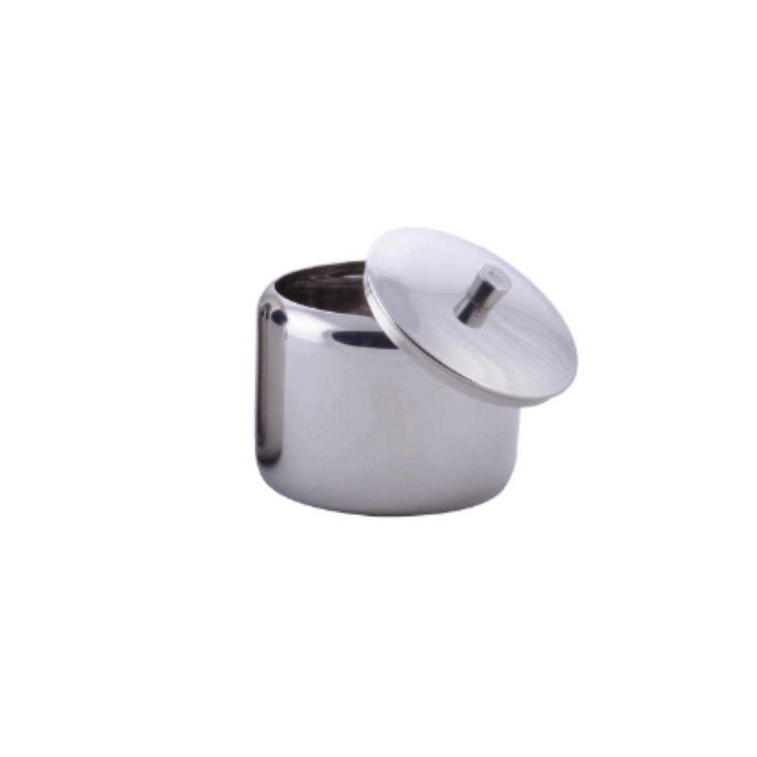Stainless Steel Milk Jug Stainless Steel Sugar Pot With Lid 170ml SGN145