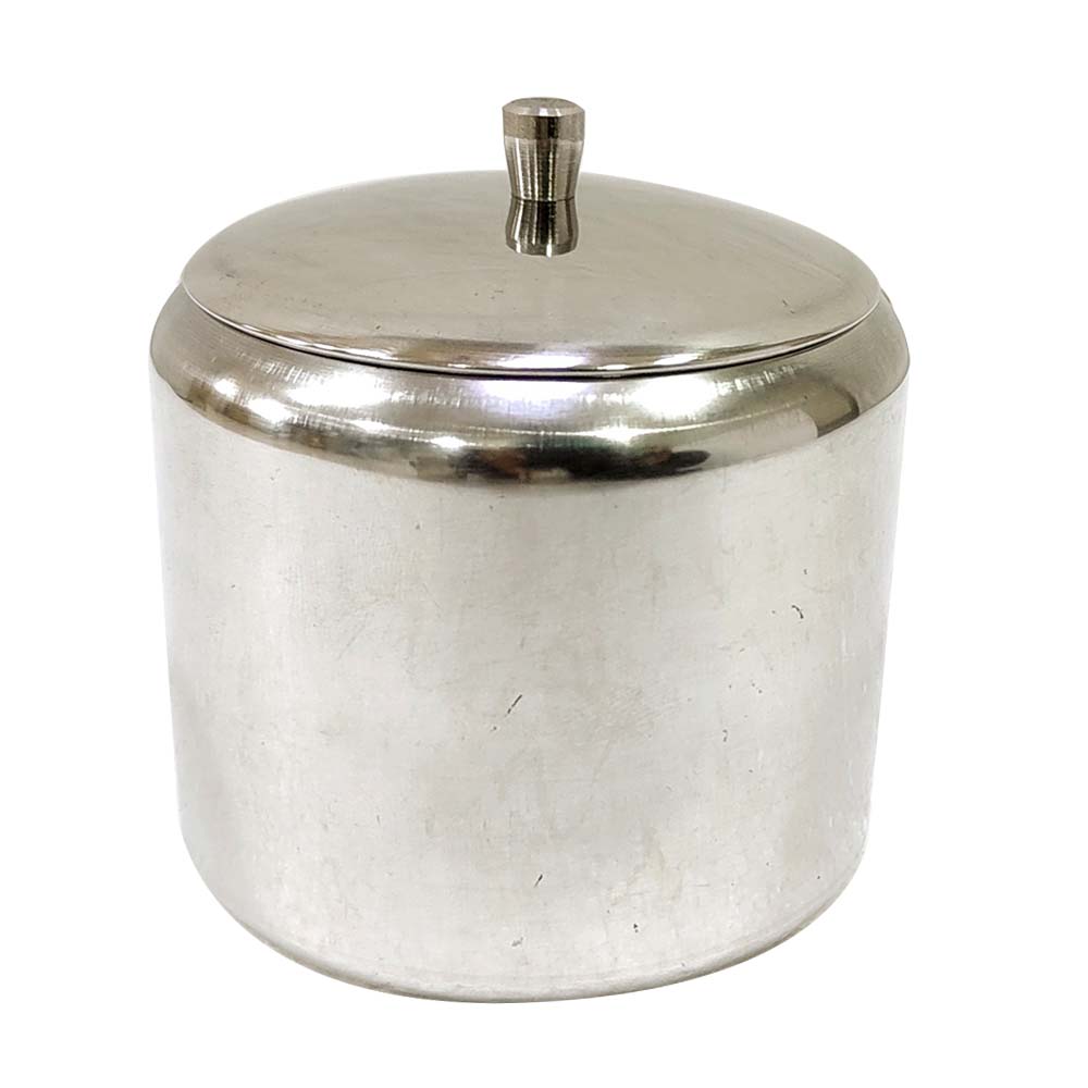 Stainless Steel Milk Jug Stainless Steel Sugar Pot With Lid 300ml SGN487 (7477781102681)