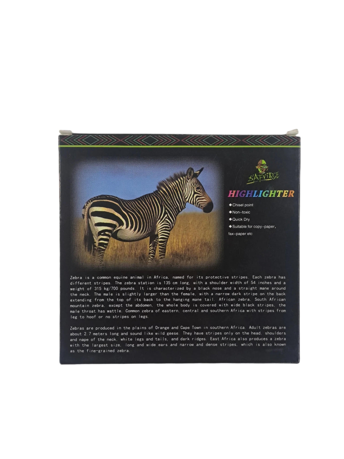 STATESMAN Tech & Office D’afrique Highlighters Blue 10Pieces P-1001-Blue