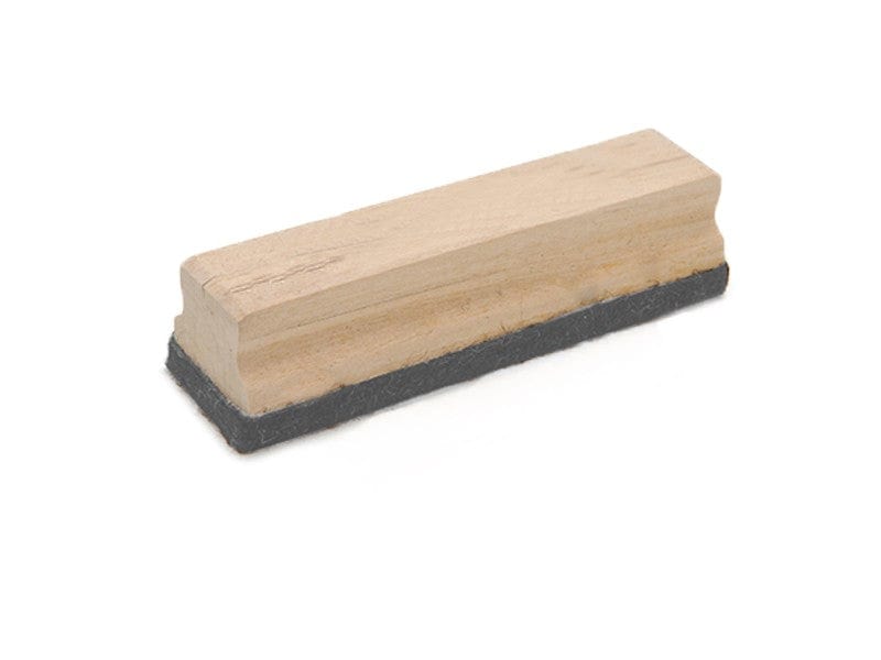 Stationary School Stationery Chalkboard Duster with Wooden Handle Grey Felt 150MM (7377053778009)
