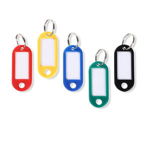 Stationary School Stationery Treeline PVC Key Rings Assorted 20s (7376940433497)