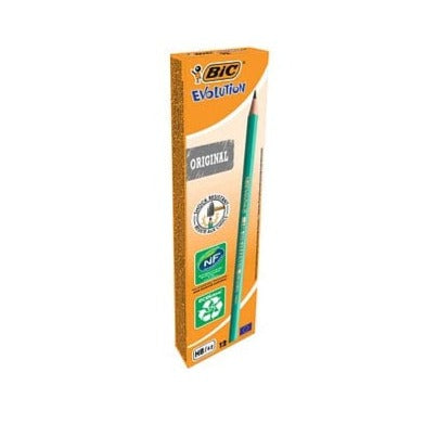 Stationary Tech & Office BIC Ecolutions Evolution 655 HB Pencils (Box of 12) (4413791862873)